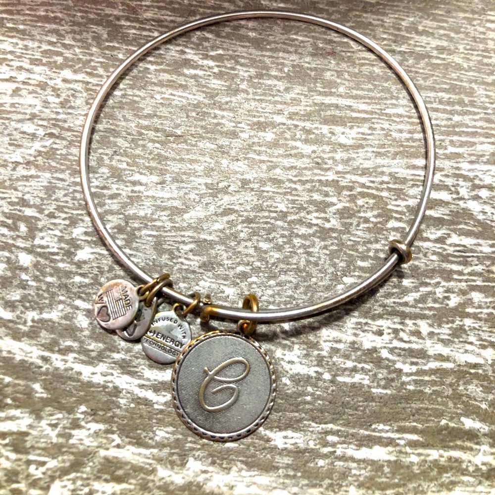 Alex And Ani C Initial Bracelet